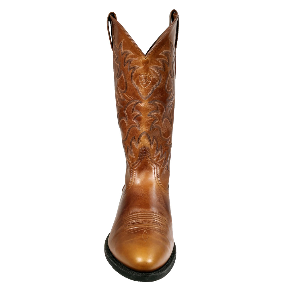 ARIAT Heritage R Toe Men's 13" Brown Western Boots Size 12D 34740 Cowboy Trucker - Picture 6 of 12
